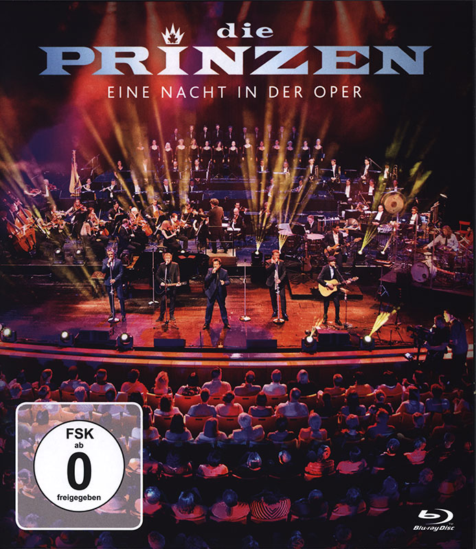 Cover: Eine Nacht in der Oper Blu-ray Disc